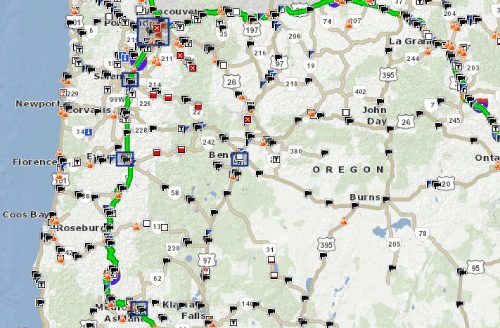 Things To Do ODOT Road Reports